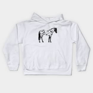 Appaloosa Spotted Horse Kids Hoodie